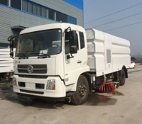 Camion balayeuse routière DFAC Mini/Midi à prix compétitif pour fabricants, avec opération de balayage efficace et flexible