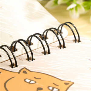 Nessun stock carino forniture per ufficio cancelleria giapponese dalla cina portatile a fare elenco <span class=keywords><strong>piccolo</strong></span> blocco note cartone animato spirale compagno di classe notebook - Product Image 2