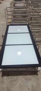 Steel Framed Internal <strong>Doors</strong> Modern Design Style Black Metal Glass for Bedroom Application - Product Image 3