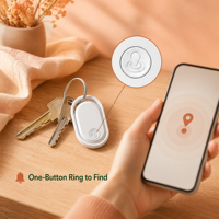 NOUVEAU Dispositif intelligent anti-perte 2026, localisateur de clés et d'objets pour clés, sacs et plus encore. Traceur GPS pour iPhone Find Hub