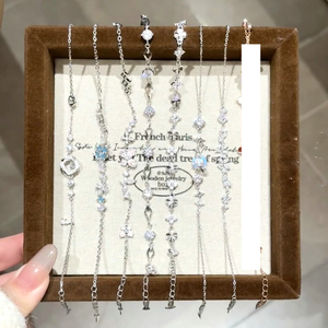 Bracelet haut de gamme bijoux fantaisie guangzhou bijoux de mode brazalete esposos pulseras de acero con placa brazalete felpa - Product Image 1