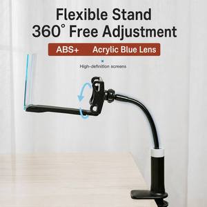 8-inch Smartphone Screen Magnifier 2~4x Magnification Anti-blue Light <b>Phone</b> <b>Stand</b> Includedperfect for Movies Games Gifts for - Product Image 4