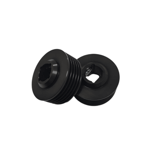 15年历史ISO工厂定制数控加工压铸黑色阳极氧化铝零件 - Product Image 1