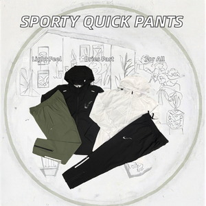 Pantalon de sport d'été à capuche, fin, à séchage rapide, unisexe, léger, ample, taille élastique, motif léopard, 100% nylon - Product Image 2