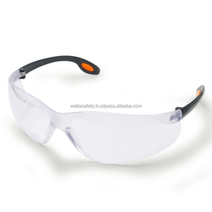 แว่นตาป้องกันแรงกระแทกจาก PC แว่นตานิรภัยใสได้รับการรับรอง EN166จาก Welta กันฝุ่นกระเซ็น - Product Image 1
