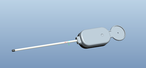 ब्लूटूथ ऐप के साथ वायरलेस कान नहर पशु थर्मामीटर पशुधन के लिए निरंतर शरीर के तापमान की निगरानी - Product Image 5