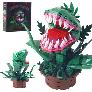 Set de Construcción de Planta Piranha - Acción de Mordida Animada, Modelo de <span class=keywords><strong>Enemigo</strong></span> Clásico del Juego y Regalo - Product Image 2