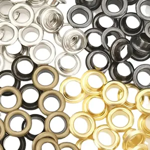 Color Round Metal Brass Eyelets Clothing Accessories Grommets Garment Eyelet Iron Bags Eyelet