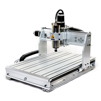 Machine de gravure CNC à port USB de bureau 6040Z 2200W pour le travail du bois et de l'aluminium PVC ABS PCB