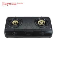 Appareil de cuisine OEM Cuisinière à gaz en acier inoxydable Cuisinière à gaz de table à 2 brûleurs Cuisinière à gaz de cuisson