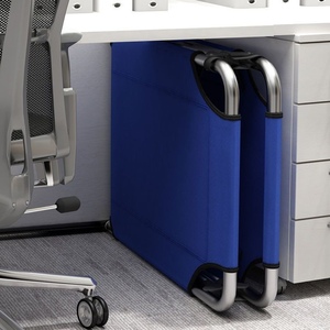 <span class=keywords><strong>เตียง</strong></span><span class=keywords><strong>พับ</strong></span>แคมป์ปิ้งระดับพรีเมียม - พื้น<span class=keywords><strong>ที่</strong></span>กว้างพิเศษและขาป้องกันการเอียงเพื่อการนอนกลางแจ้งที่มั่นคงและสบาย - Product Image 1