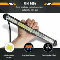 Ultra Slim 7-50 Inch LED Light Bar Off Jalan 4X4 LED Kerja Lampu Bar untuk Jeep ATV SUV Truk Mobil LED Headlight 12V 24V