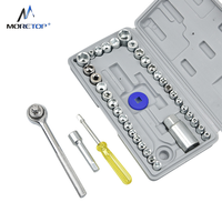 40pcs personnalisable OEM 3/8*21MM Spark Sleeve Ratchet Car Drive Socket Wrench Set Hard Tool Kit