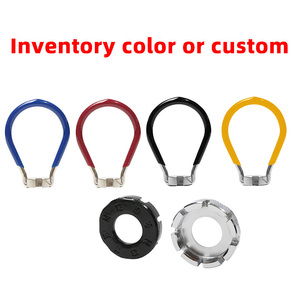 <span class=keywords><strong>Kit</strong></span> d'outils de réparation de vélo Outil de clé à rayons Outils de rayons de <span class=keywords><strong>roue</strong></span> de vélo de randonnée en plein air Outils pour dresser et réparer les roues de vélo - Product Image 5