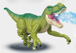 Fernbedienung Dinosaurier Spielzeug für Kinder Rc Electric Walking Jurassic Dinosaurier mit Touch Sensing Light Music Spray zum Kinderspiel - Product Image 2