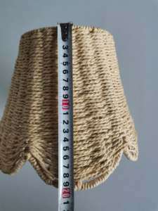 Hot Simple Style <strong>Cheap</strong> <strong>Wholesale</strong> Products Handmade Bamboo <strong>Lamp</strong> <strong>Shades</strong> Covers Home Decor Wicker Pendant Light Rattan Lampshade - Product Image 3