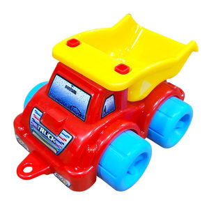 Camion benne miniature en plastique pour enfants 1004, jouet de jeu de sable, emballé en filet - Product Image 1