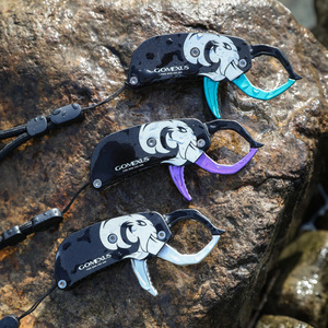 Gomexus Pocket Fish Handler, Mini Herramienta de Pesca Portátil de Aluminio Aeronáutico para Agua Dulce - Product Image 1