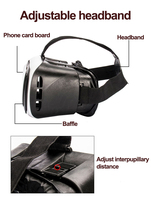 Accessoires pour lunettes 3D VR/AR de 6 pouces