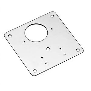 Planche de réparation de charnière de meuble en acier inoxydable pour la maison et le bureau - Outil d'installation de charnière durable avec support fixe et vis - Product Image 1