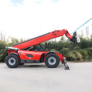 Telehandler Teleskopik Bertenaga Mesin Diesel 4 Ton Langsung dari Pabrik, Forklift <span class=keywords><strong>Loader</strong></span> 14M untuk Industri Restoran - Product Image 2