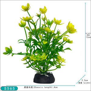 Wholesale Simulation Water Grass Landscaping, <strong>Aquarium</strong> Simulation Flower Decoration Small Ornaments, <strong>Fish</strong> <strong>tank</strong> Plastic Plants - Product Image 2