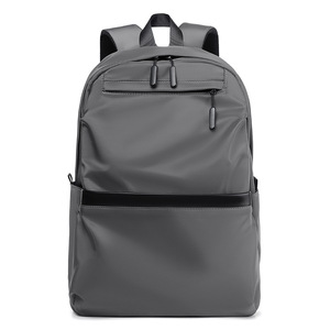 Men's <b>Backpack</b> <b>Large</b> Capacity 16 Inch Laptop Bag Business Casual Solid Color Gray Black Dark Blue Leisure Travel Commuter - Product Image 5