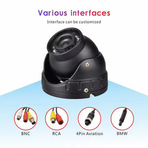 Caméra <span class=keywords><strong>de</strong></span> surveillance latérale AHD étanche IP68 à objectif unique 1080P avec vision nocturne pour véhicules lourds et camions - Product Image 3