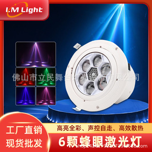 Luces Láser Limin 6 Bee Eye de 80W para Iluminación de Escenarios y Uso en Exteriores - Product Image 5