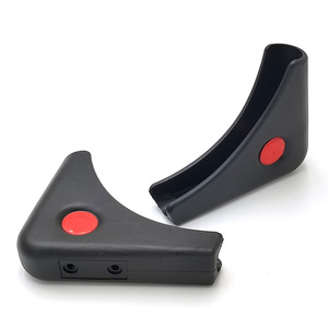 Juego de Accesorios para Silla de Escritorio de Plástico, Color Negro y Blanco, Fundas Ajustables en Altura para Muebles, para Escritorio y Silla Escolar - Product Image 2