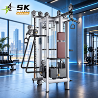 Machine de musculation multifonctionnelle SK-T36 pour entraînement fonctionnel par câbles, équipement de gym commercial pour salles de sport et clubs