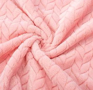 Thân Thiện Với Môi Trường Jacquard Vải Dệt Polyester Flannel Fleece Patterned Jacquard Vải - Product Image 1