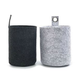 Handwoven Hanging Fruit <b>Baskets</b> Non-Woven Felt Decorative <b>Wall</b> Hanging <b>Storage</b> <b>Basket</b> - Product Image 3
