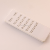 Control Remoto Universal IR de 14 Teclas para Ventiladores de Techo/Pared, con Temporizador, Modo de Secuencia de Luces y Función de Aprendizaje. Controlador de Repuesto Metálico y Plástico, Listo para Usar