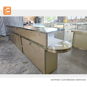 Escaparate <span class=keywords><strong>de</strong></span> joyería <span class=keywords><strong>de</strong></span> madera y vidrio duradero y elegante para exposiciones <span class=keywords><strong>de</strong></span> centros comerciales y exhibiciones <span class=keywords><strong>de</strong></span> tiendas - Product Image 6