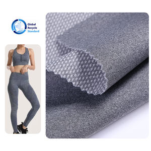 China fabricantes fornecer venda quente poliéster spandex jacquard camada de ar elástica malha tecido de mergulho roupas - Product Image 2