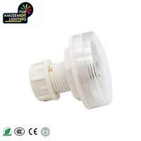 Lampe LED Pixel AC24V 2W IP65 Étanche Monocouleur SMD3528 21 LED Angle de 180° 20MM pour Éclairage de Divertissement