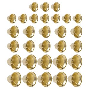 Neuankömmling angepasst Retro Metall Handwerk Kuhglocke bunte Horn Weihnachts glocke Geschenk Ornament <span class=keywords><strong>Jingle</strong></span> Glocke für DIY Dekoration - Product Image 2