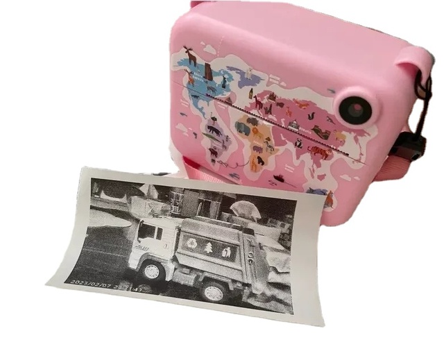2.0 Inch Multifunctional Digital Instant Thermal Print Camera Play Games and Music HD Kids Camera