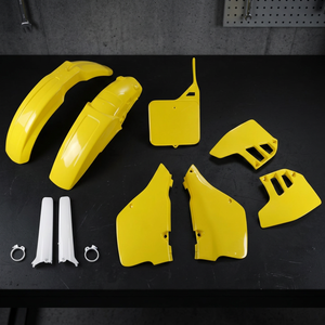 101 giallo Kit di plastica completa per Suzuki RM 125 1992 modello anno moto accessori - Product Image 3