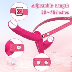 Vibrador Doble para <span class=keywords><strong>Lesbianas</strong></span> con Control Remoto de 10 Frecuencias, Dispositivo con Forma de Pene, Masturbador Femenino, Juguetes Sexuales para Parejas - Product Image 3