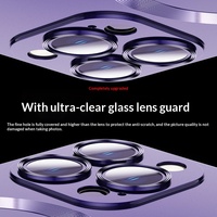Étui de téléphone magnétique en métal mat TPU avec protection d'objectif intégrée et charge sans fil pour 17/18 Pro Max