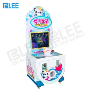 Parque de diversões interno 1 player crianças mini máquina de arcade, vídeo máquina de jogo de pesca tipo moeda, máquina de gancho de peixe operada