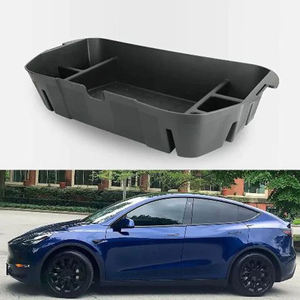 Caja de almacenamiento para maletero de coche, accesorios para automóviles, para Tesla modelo 3 modelo Y 2017-2023models, caja de almacenamiento frontal 1509565 1645350 1492606 - Product Image 3