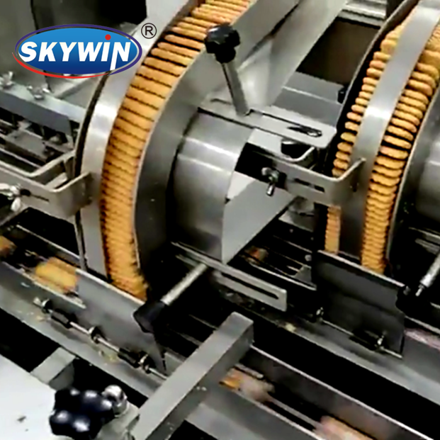 Fully Automatic Sandwiching Biscuit Making Machine