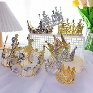 Perlkranz Kuchen und Haar Schmuck Dekoration rund Alloy floral Hochzeit/Braut/Geschenkverpackung Zubehör partyschöner Zubehör