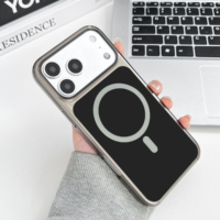 Nouvelle coque de téléphone portable magnétique sans fil pour iPhone Air 17 16 15 14 Pro Max, coque antichoc