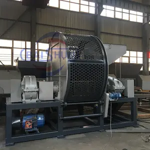 Tire Type Shredding Machine Rubber Granule Crusher Tyre Shredder Tire Grinding Machine For Sale