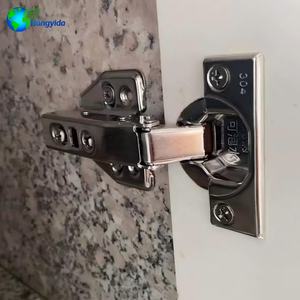 Bisagras de Acero Inoxidable de Alta Calidad con <span class=keywords><strong>Cierre</strong></span> <span class=keywords><strong>Suave</strong></span> 3D de 35 mm, Autodeslizantes y de Cobertura Total para Muebles de Cocina, Hogar y Oficina - Product Image 3