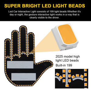 LELANPU Nuovi Arrivi Proiettore Stroboscopico per Auto, Luci Decorative a LED per Veicoli, Accessori Auto - Product Image 5